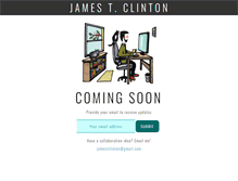 Tablet Screenshot of jamestclinton.com